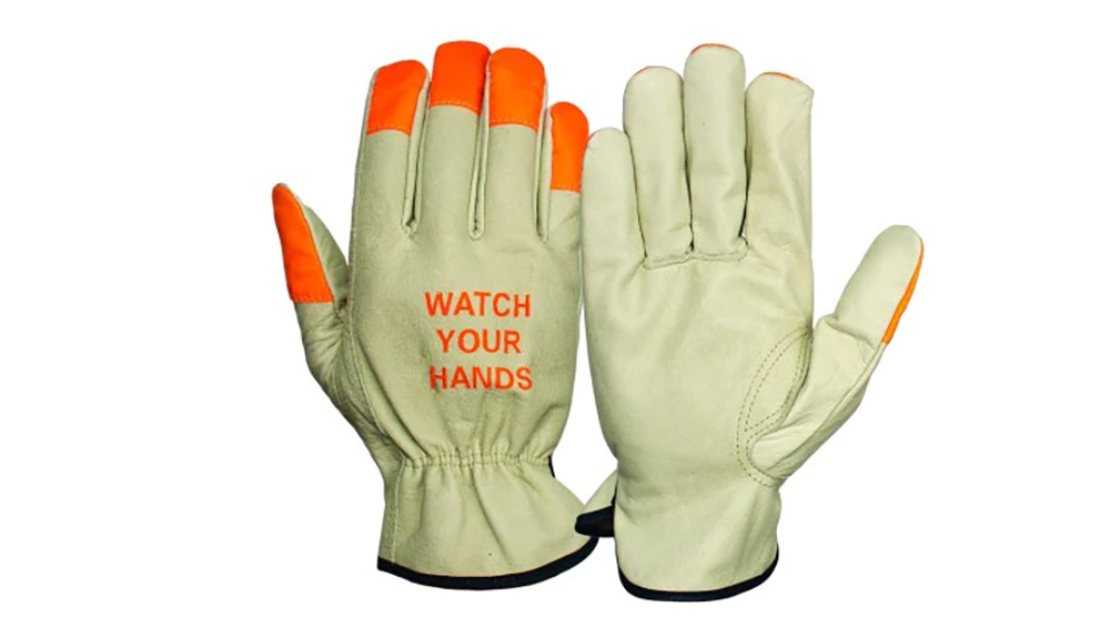 GRAIN COWHIDE DRIVER WATCH YOUR HANDS - Tagged Gloves